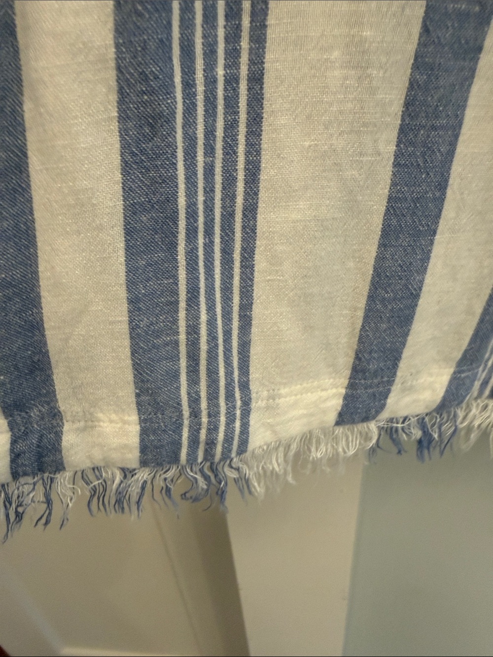 Altar'd State Blue and White Striped Top - Picture 6 of 7